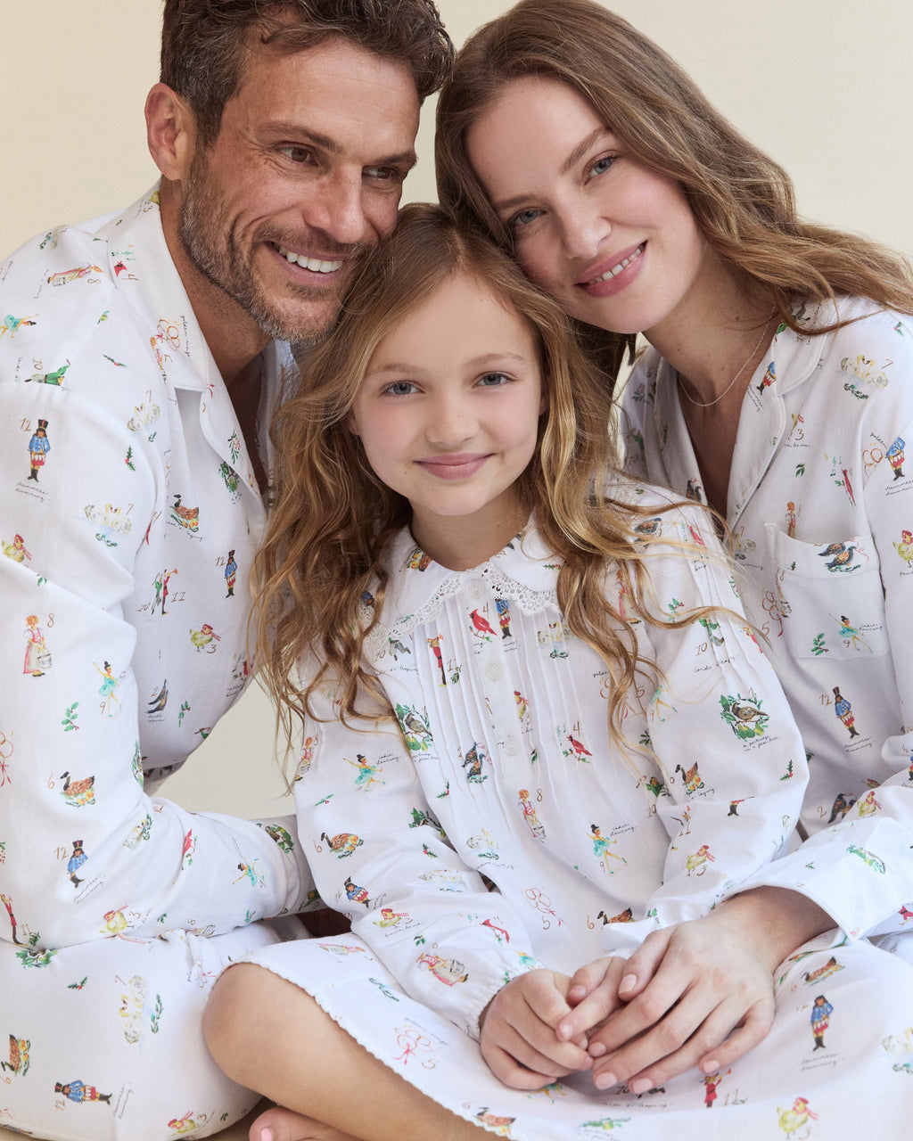Men's Twill Pajama Set in 12 Days of Christmas
